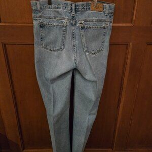 Eddie Bauer Women's Blue Jeans Size 8 Tall Style Straight Leg